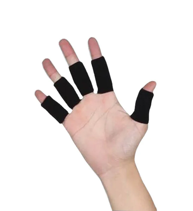 Заводская поставка эластичный нейлоновый хлопковый протектор для пальцев спортивный