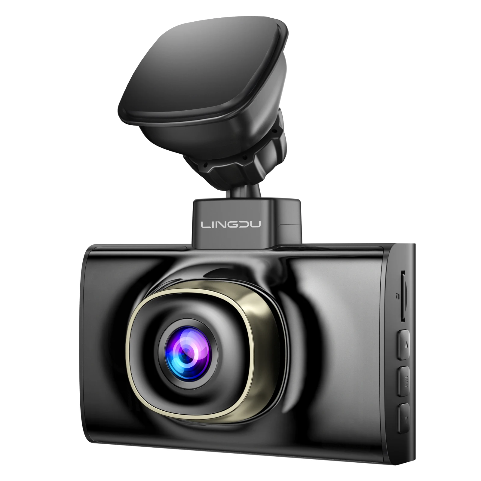 LINGDU New Series LD02 5K Dash Cam 3' IPS Screen Build-in 5G WIFI & GPS Voice Control