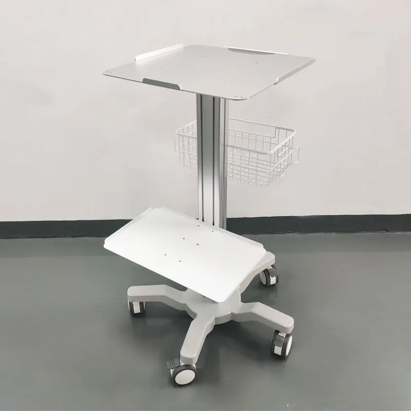 Multi-Functional Diagnostic Ultrasound Trolley Computer Trolley Patient Monitor Trolley for Hospital Use
