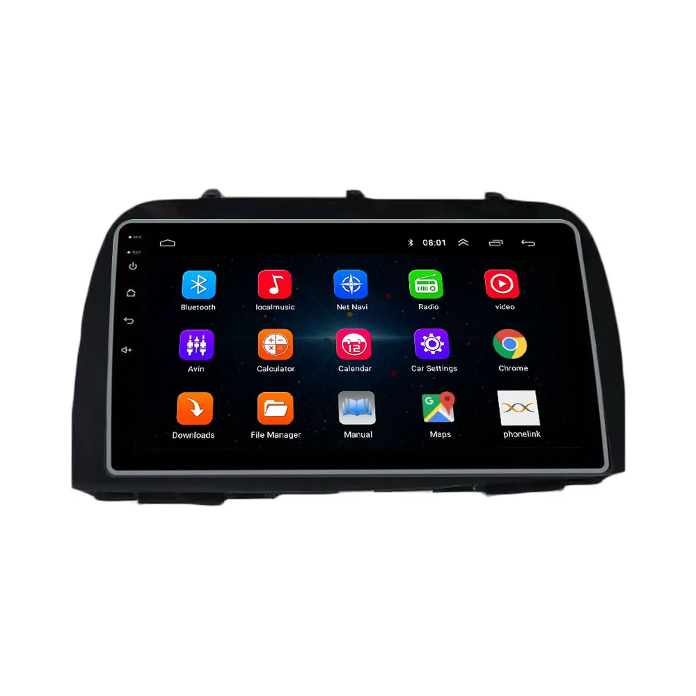 For Mazda CX-5 2013-2015 Radio Headunit Device Double 2 Din Octa-Core Quad Android Car Stereo GPS Navigation Carplay