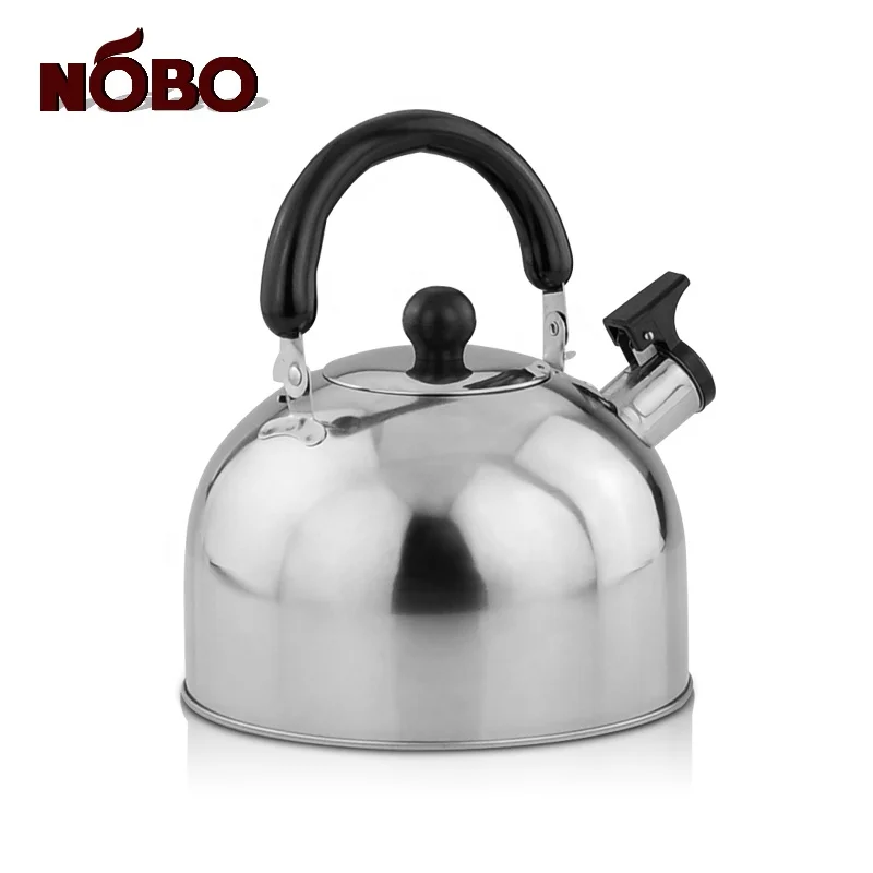 Высококачественный портативный цветной дорожный чайник из нержавеющей стали 304 индукционный со свистком