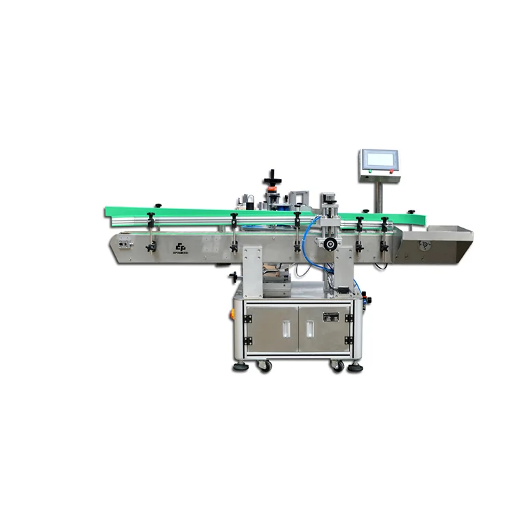 
Factory Automatic Table Top Round Bottle Sticker Labeling Machine Guangzhou Key Glass Medical Item Building Packaging Food Paper 