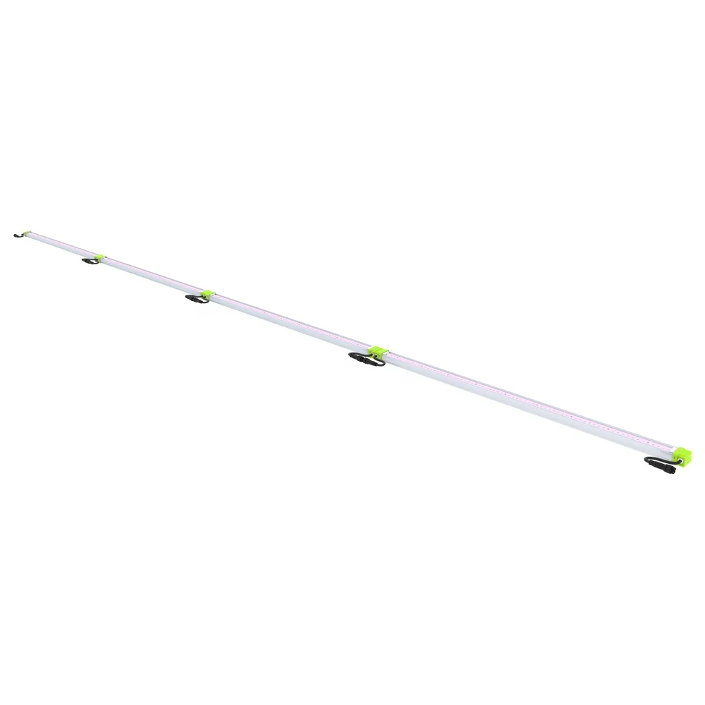 BLE Efficacy up to 3.3 Umol/J 30 watt Led Grow Light Strips for multi level flood table system for medical plants