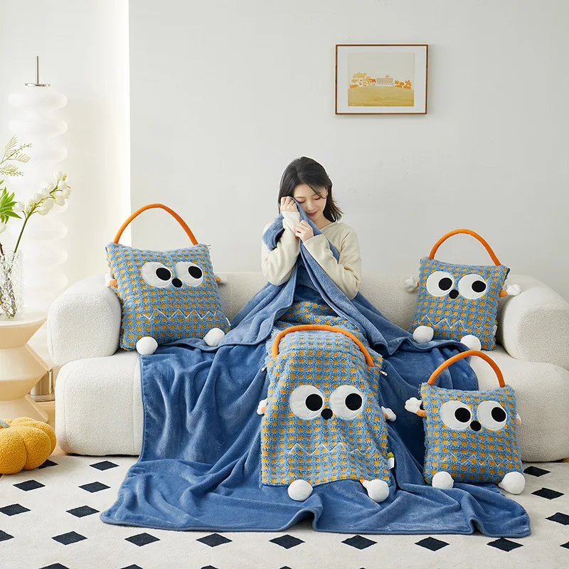 3 в 1 плюшевая подушка для объятий