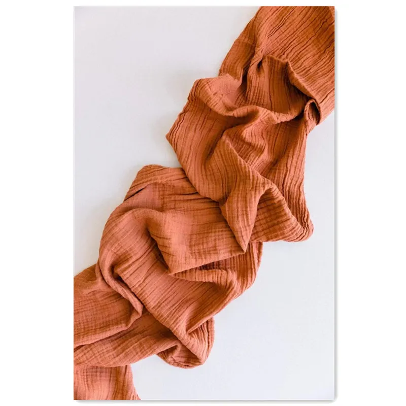 Wedding Table runner Rustic Event tablecloth Cotton Gauze Runner Cheesecloth Table Runner