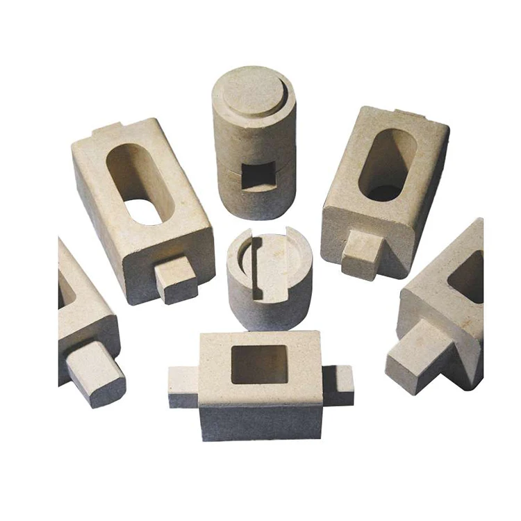 hollow cordierite Pillar For Ceramic Furnace Application Cordierite-Mullite fitting