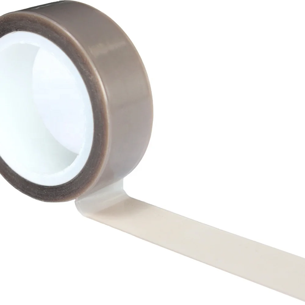 3- High Temperature Heat Resistant Soft Surface No-residual PTFE Film with Silicone Glue Skived PTFE Self Adhesive Tape