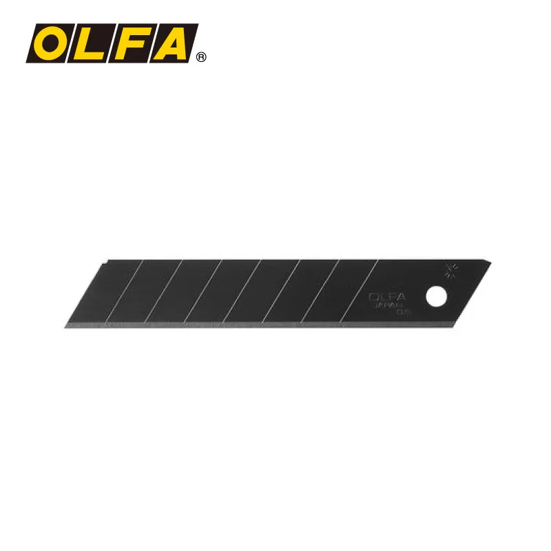 Longorgeous  OLFA LBB-10 18mm large utility blade, heavy-duty black replacement blade