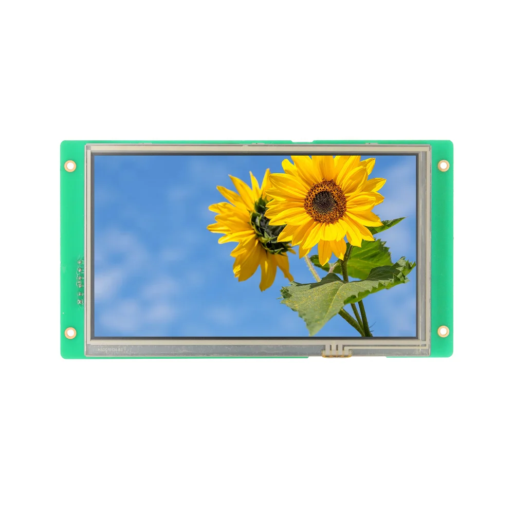 TDO 7.0 inch 800*480 TN HMI Screen UART Serial TFT LCD display Module for Arduino/STM/ESP with RS485/ RS232/ TTL Interface