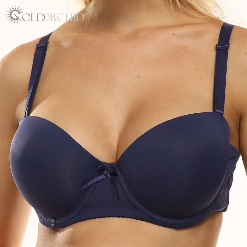 2024 Sexi Girl Plus Size Push Up Half Cup Bra For Women D Cup