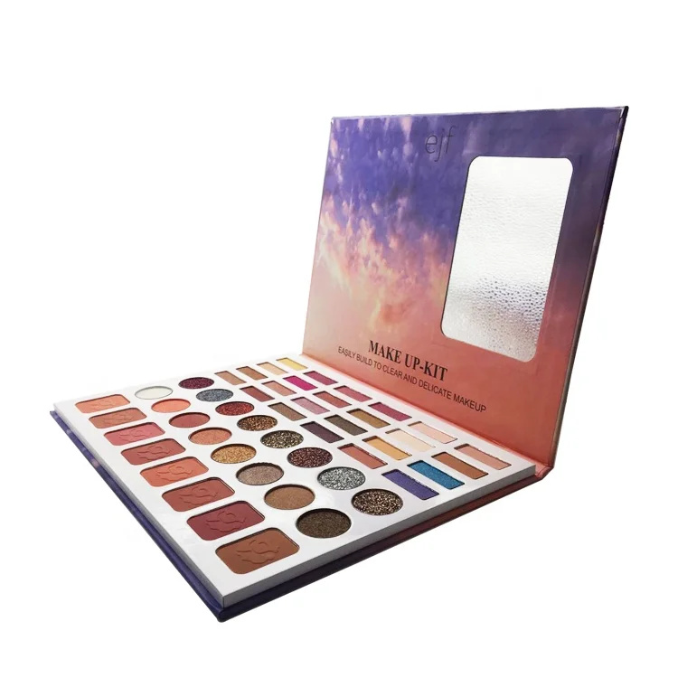OEM ODM hot selling make up cosmetics custom natural 48 color matte makeup private label