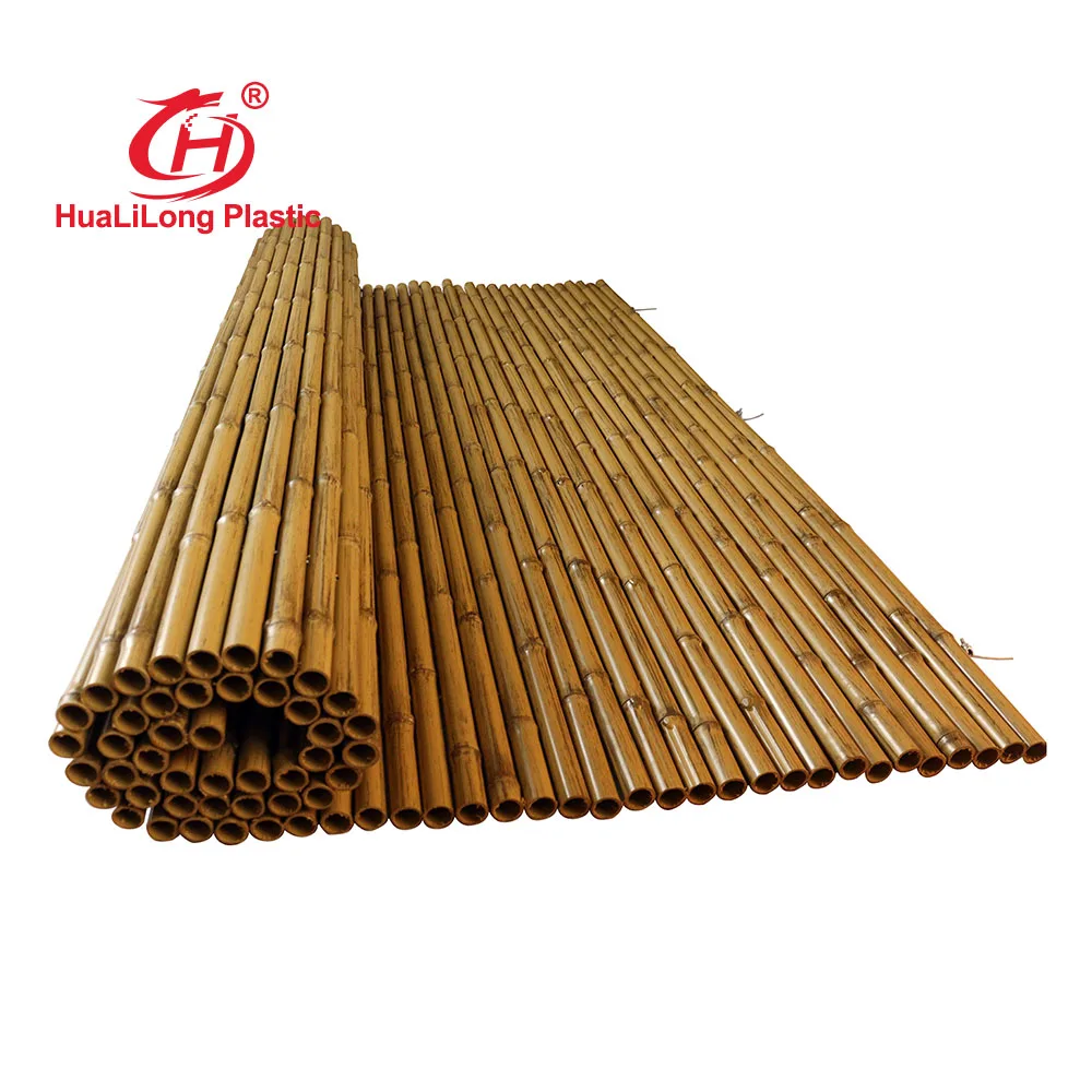 Foundry screening fence rolls garden restaurant bamboo fence rolls