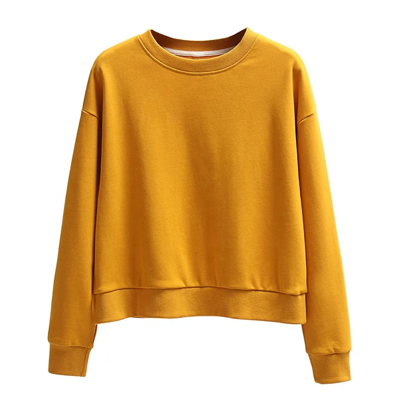 Heavyweight  Sweatshirt Pullover Crewneck Sweatshirt Unisex 350G many colors Hoodies Sweatshirt For Men And Women