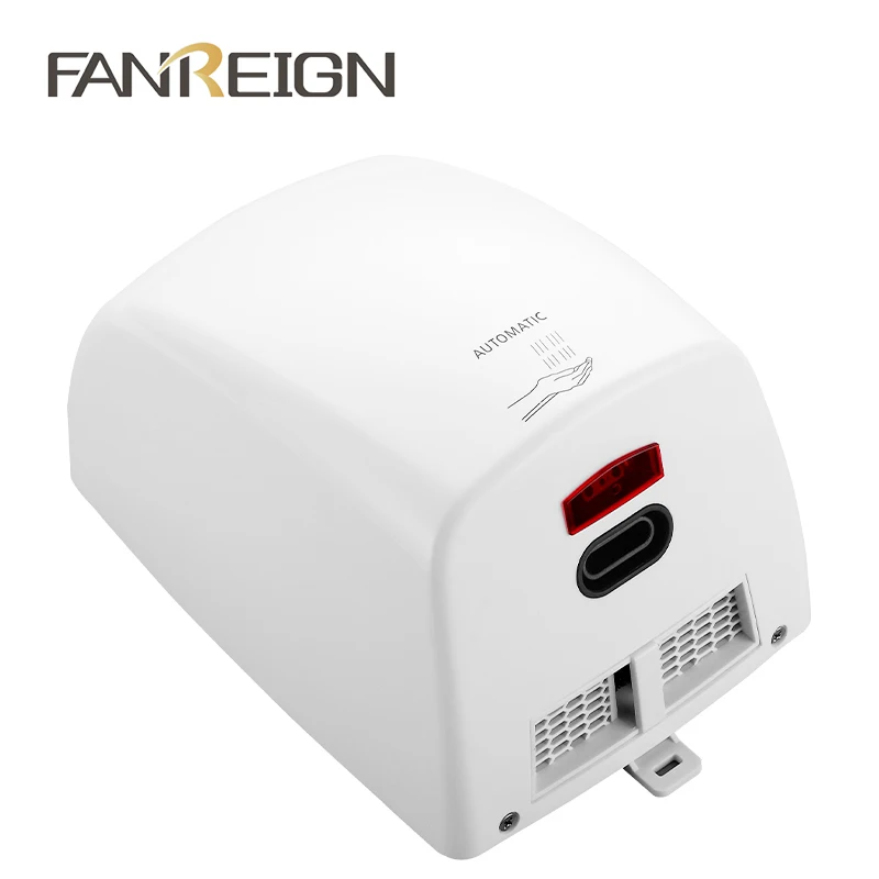 FANREIGN FL-2009 1000 Watt Wall Mounted Hand Dryer Commercial Electric Mini Automatic Induction Hand Dryer
