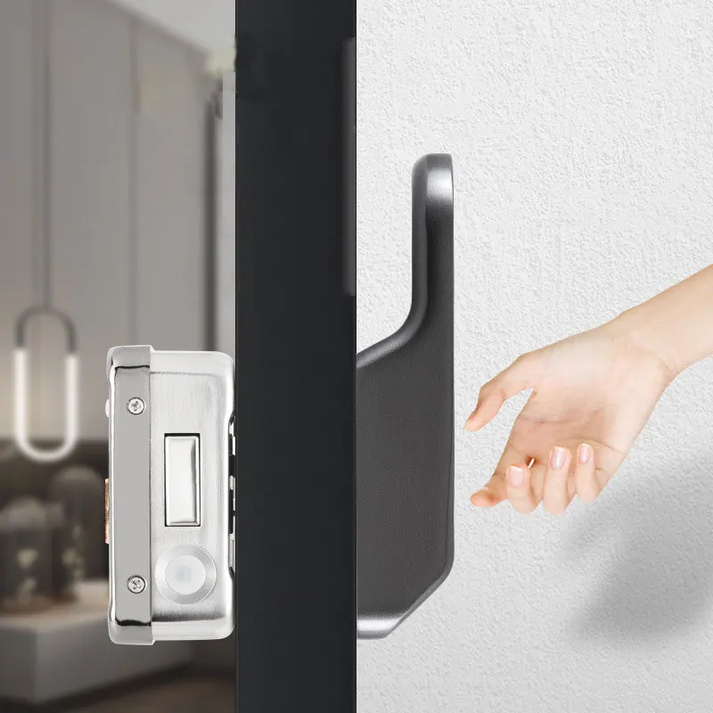 Tuya Ttlock App Double Sided Fingerprint Smart App Control Rim  Gate Door Lock