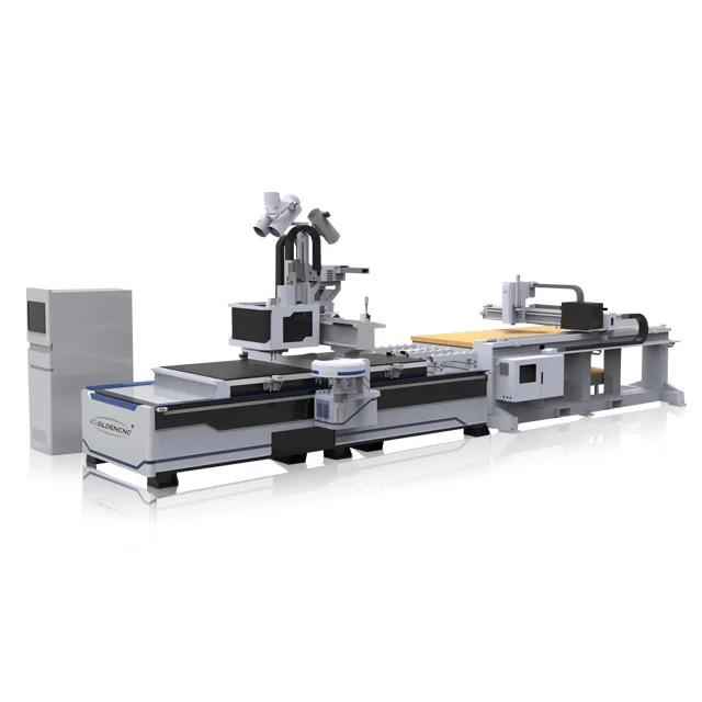 Автоматический многошпиндель ATC CNC маршрутизатор для деревянной мебели кухонного шкафа машина для создания гнездовой машины для продажи