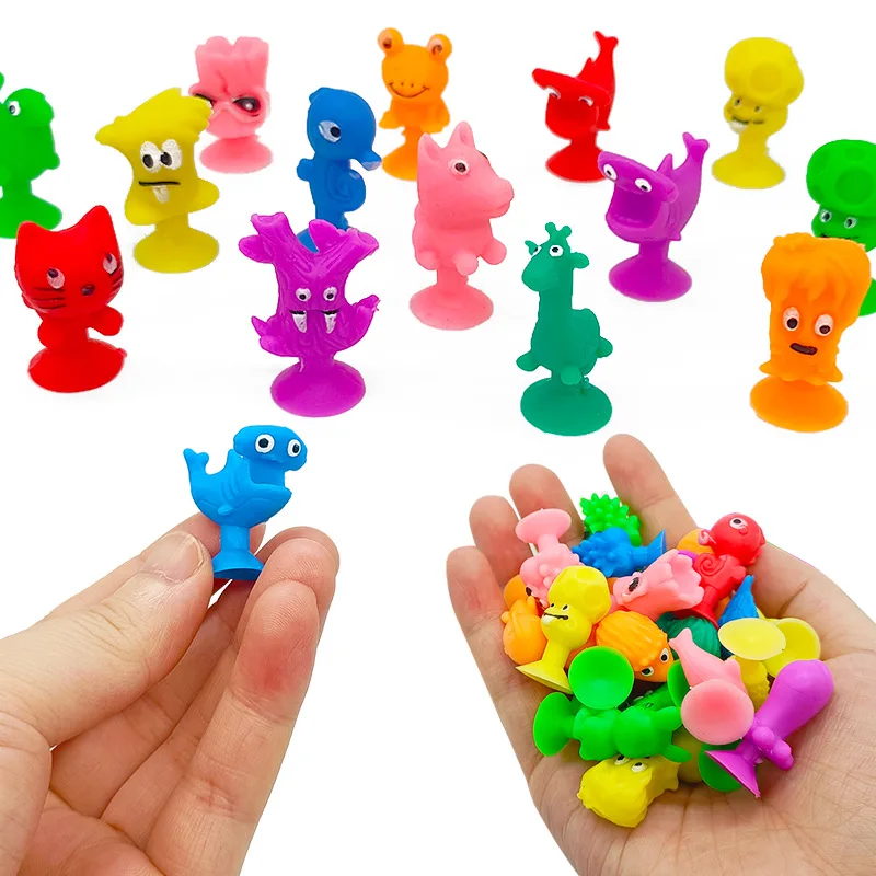 New hot selling  fidget toys Kids Educational Fidget Toys Plastic Children Early Learning Mini Animals characters pop up toys