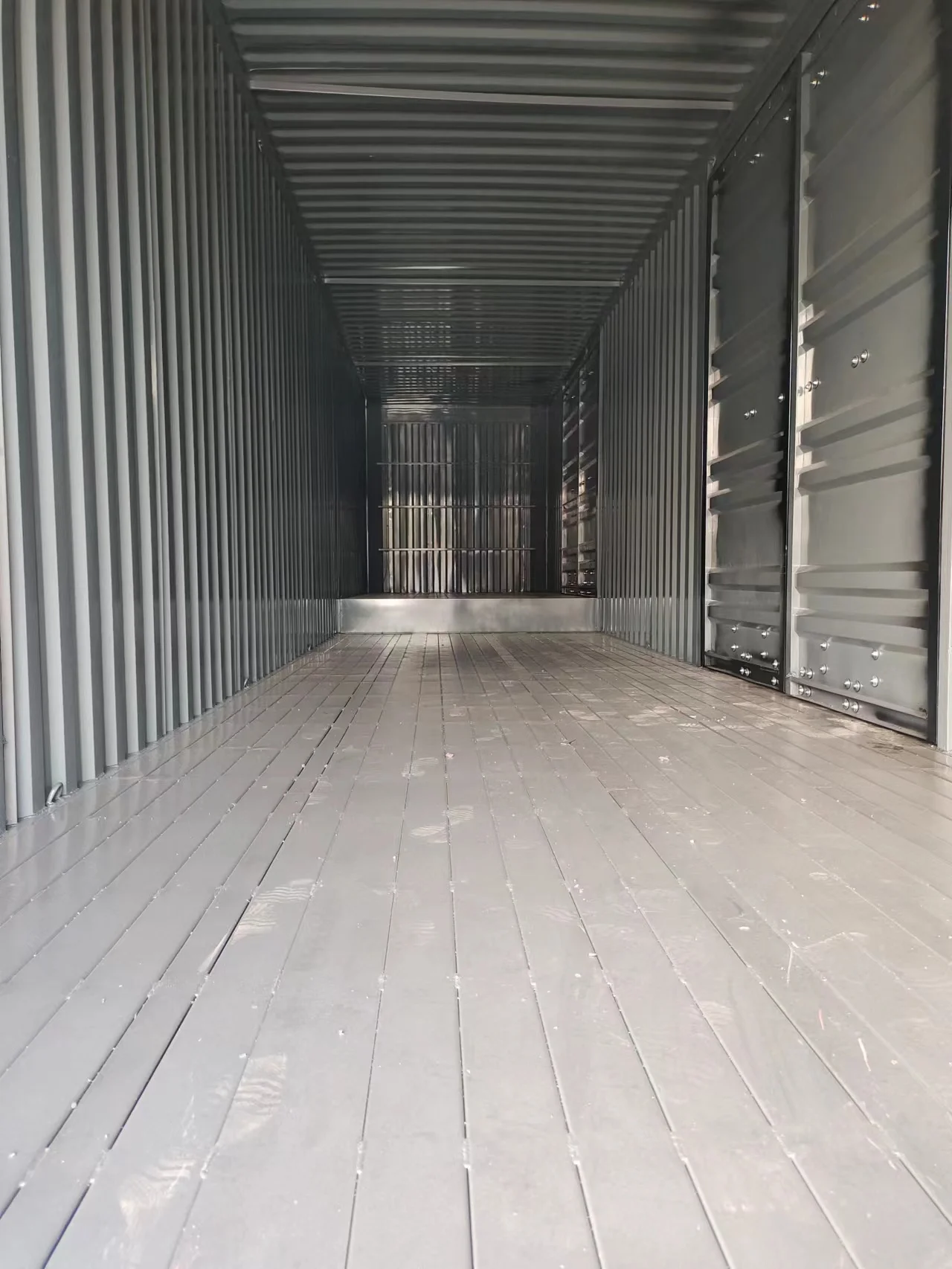 Competitive price container trailer semi-trailer 130 cubic meters