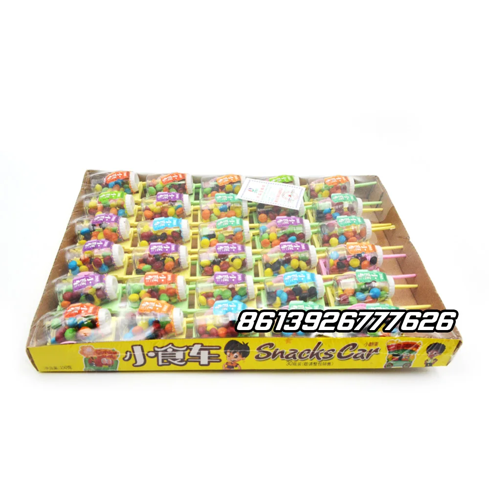 Funny Snacks Car And The Chocolate Bean In Candy Cart Toy