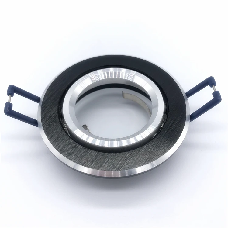Aluminum downlight round gu10 LED Spot Light Frame MR16 GU10 spotlight Fixture