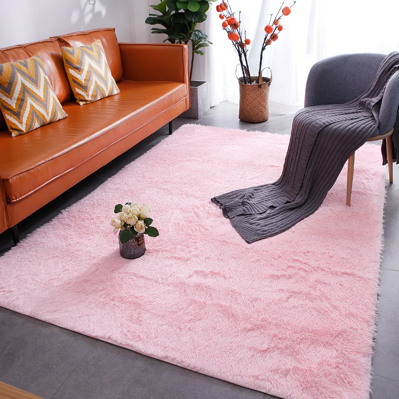 Hot Sale Pretty Soft Fluffy Shaggy Home Decoration Carpet Rugs Living Room Faux Fur Rug
