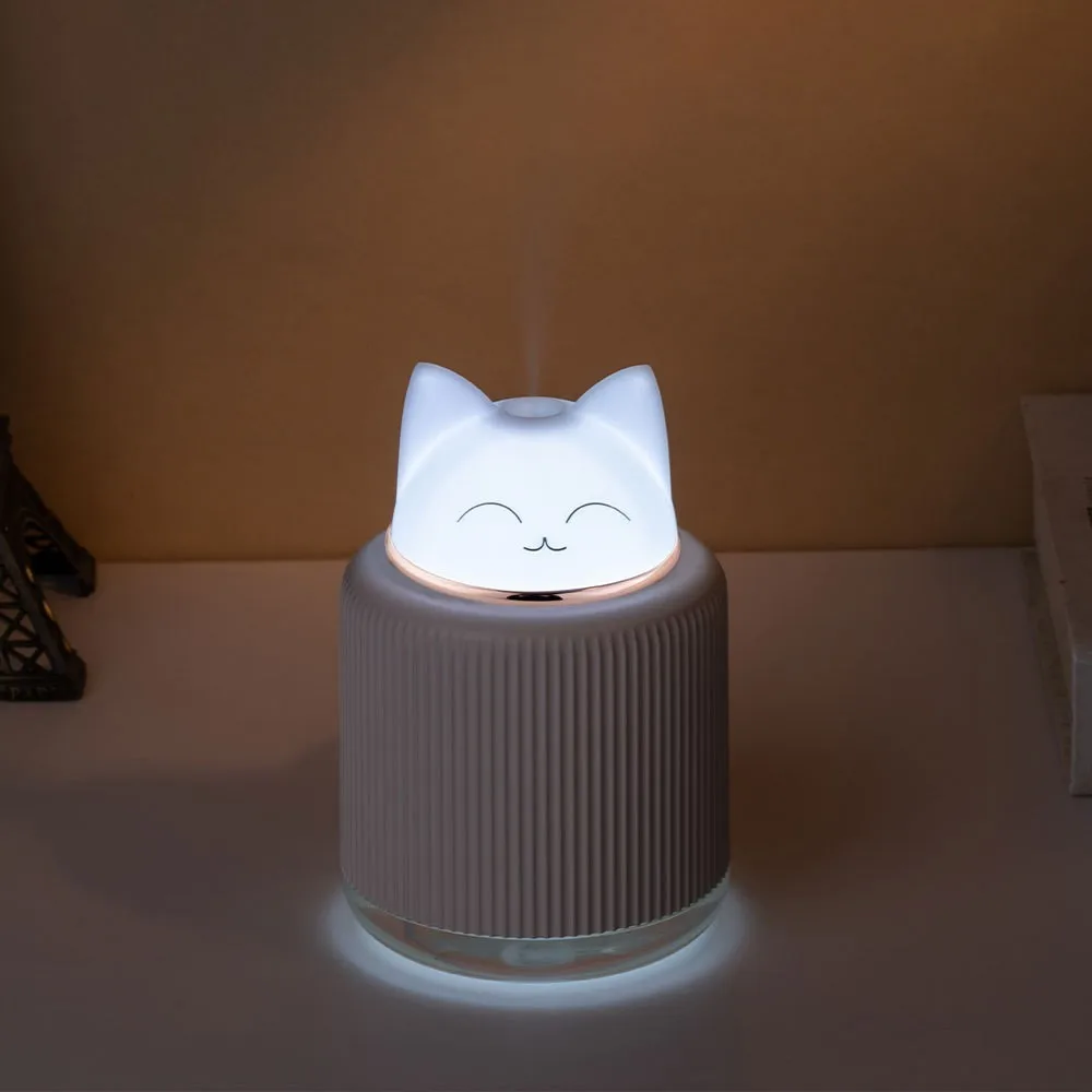 New Portable Cartoon Cute Duck Baby Room USB Kids Electric Mini Ultrasonic Atomizer Essential Oil Humidifier Aroma Diffuser