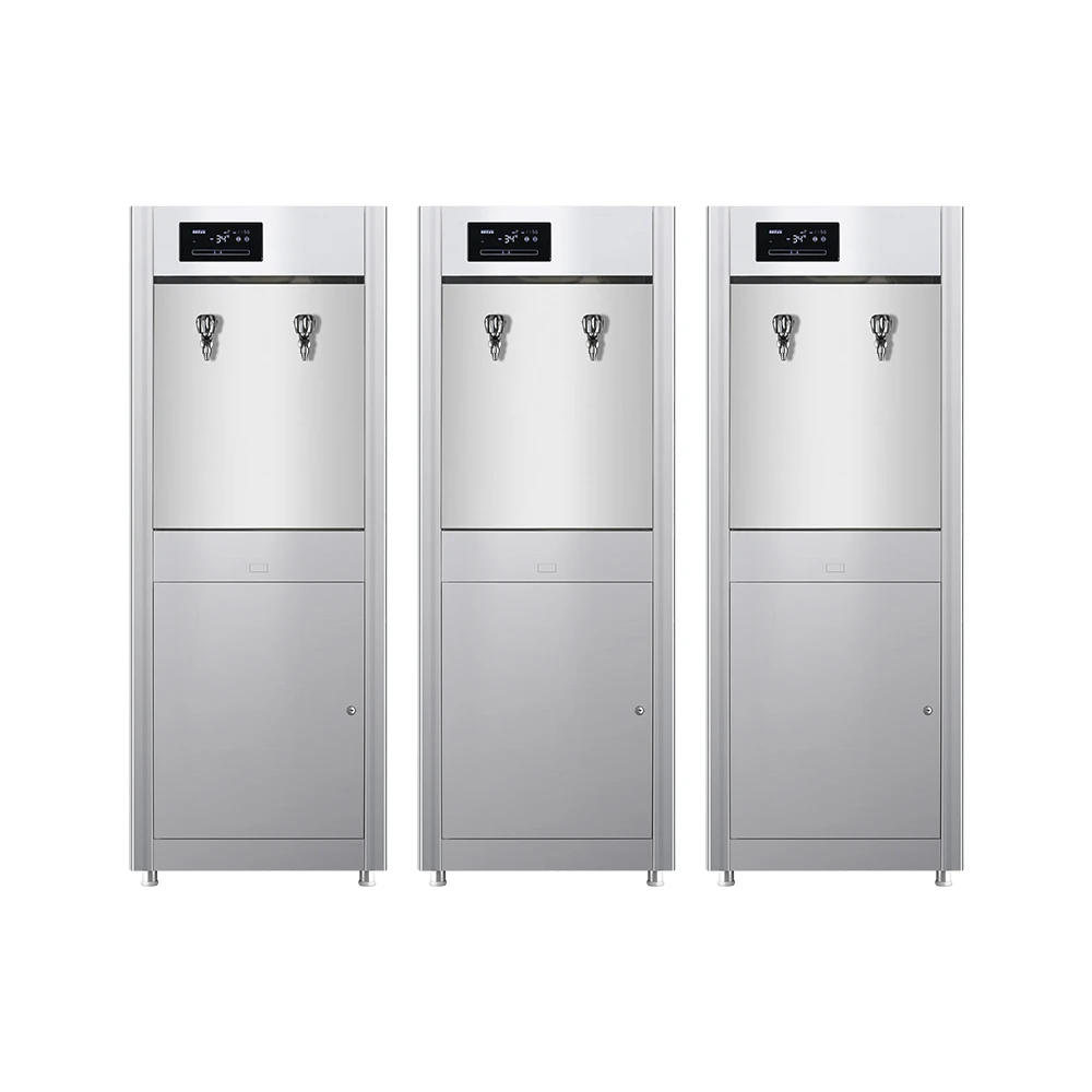 Customized commercial independent double faucet water dispenser energy-saving secondary filtration water purifier