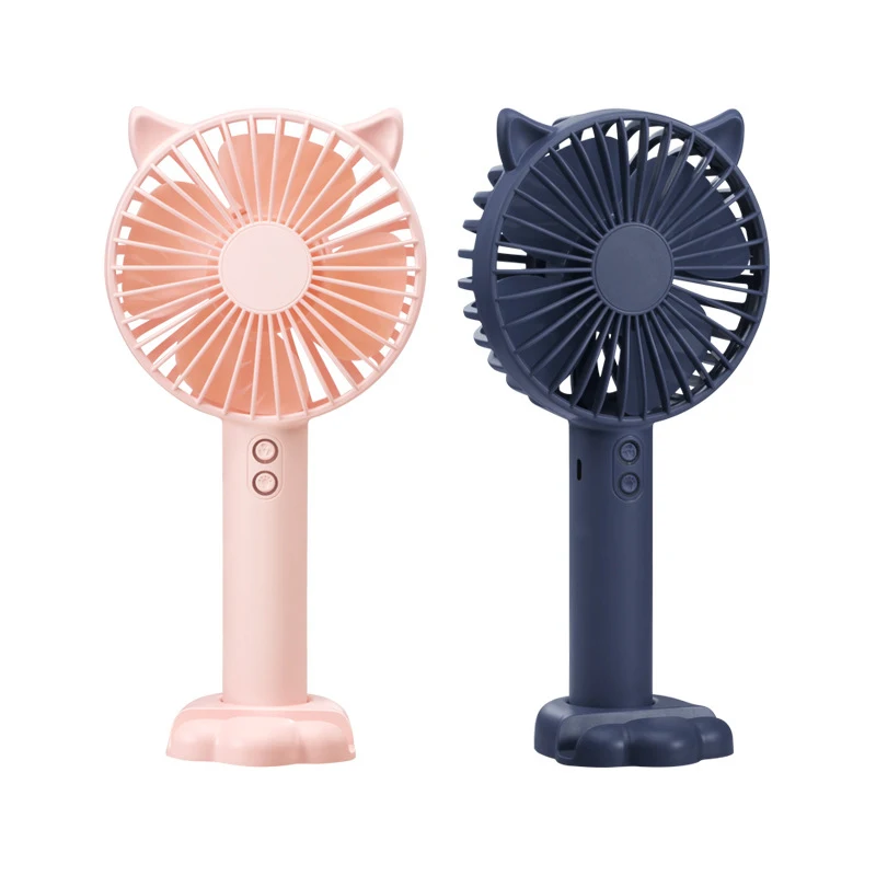 New Air Cooler Product 1200mah Wholesale electric Hand Fan Portable Table Fan Mini USB Rechargeable Fan