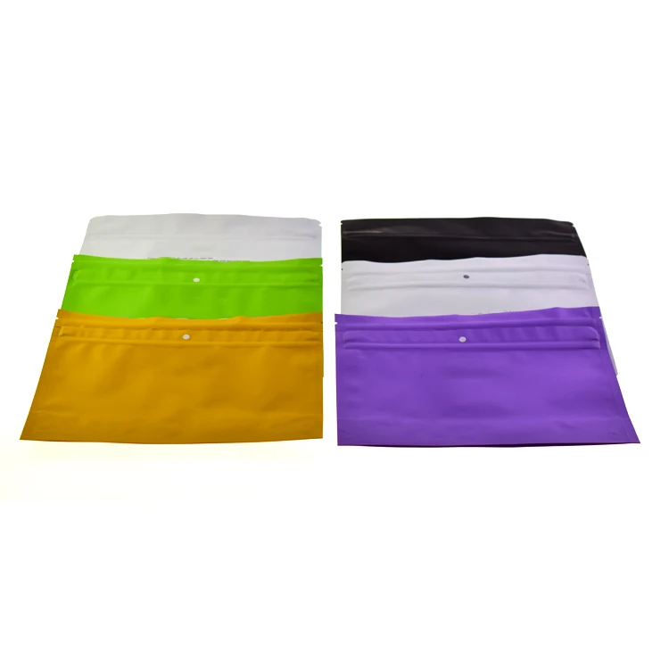 Best Supplier Best Price Custom Logo Transparent Square Plastic Bags with Child Resistant Zipper Aluminum Plastic Bags