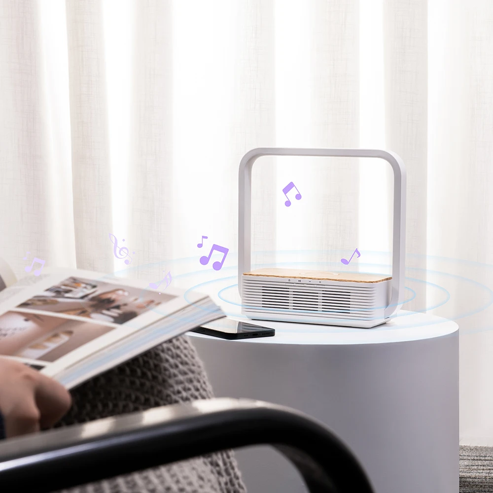 Декоративная Bluetooth-колонка с сенсорным управлением настольные лампы домашний декор прикроватная настольная лампа для спальни беспроводной зарядкой