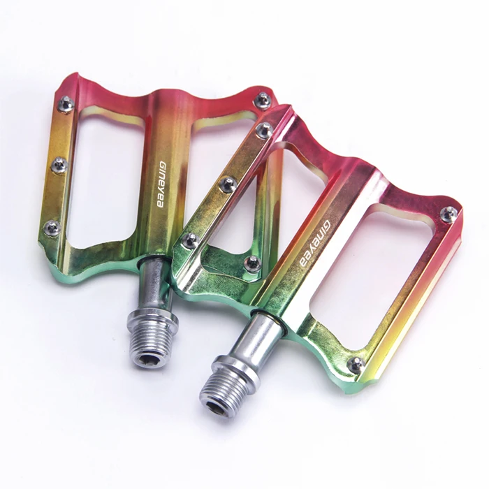 Quality Assurance Multi-Colored Aluminum Alloy Easy to Use Aluminum Bicycle Pedals for Bmx/Mountain Bikes