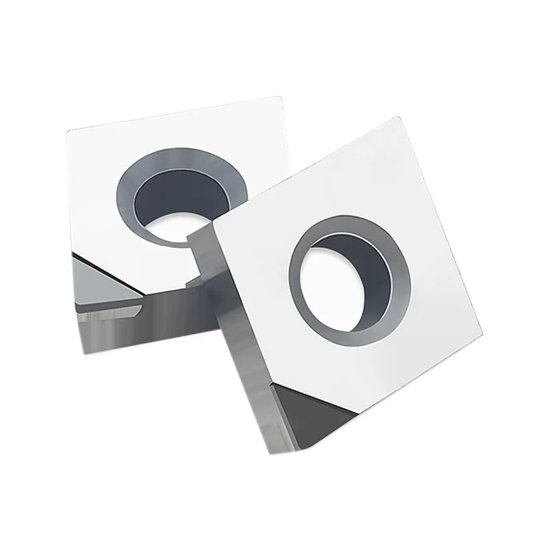 Алмазная токарная вставка CCGT09T308 PCD CBN, токарный инструмент для металла с ЧПУ, твердосплавное режущее лезвие