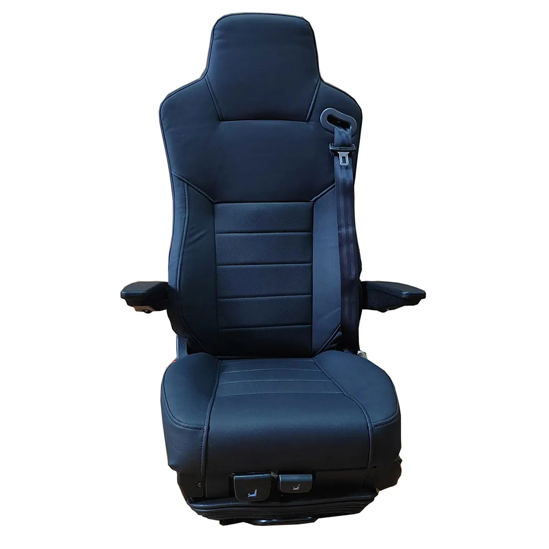 Wholesale New Design Product Air Suspension Universal Leather Car Luxury Bus Heavy Semi Truck Driver Seat