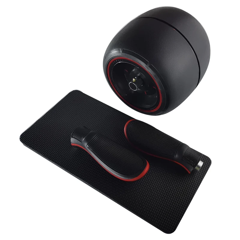 2024 Gym Abdominal Muscle Training Big Wheel Rebound Abdominal Roller with Kneeling Pad