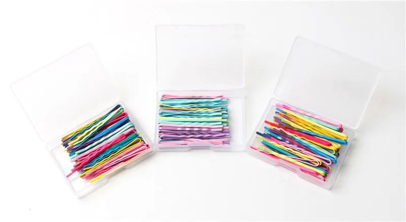 Goody Slideproof Womens Bobby Pin 50 Count 100 Count Hair Clips Bobby Pins Bulk with Storage Case Pain-Free Hair Pins for Buns