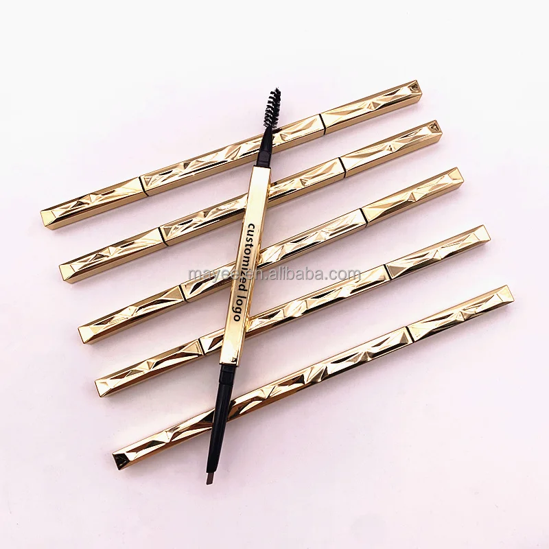 Make your own brand OEM 6 color private label eyebrow pencil