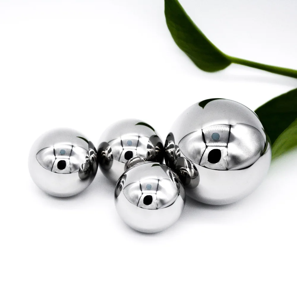 High quality AISI 304 316L 440C material ball 1 inch 1.5inch high solid stainless steel spring ball