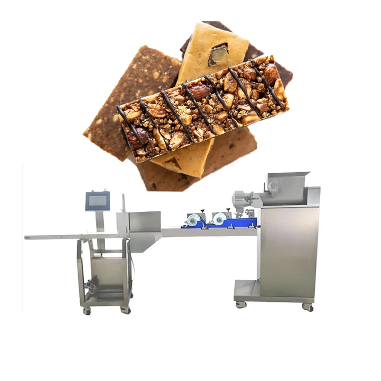 shandong Price Automatic Protein Bar Honey Liquid Sachet Energy Fruit Cereal Bar Wrapping Filling Packaging Packing Machine