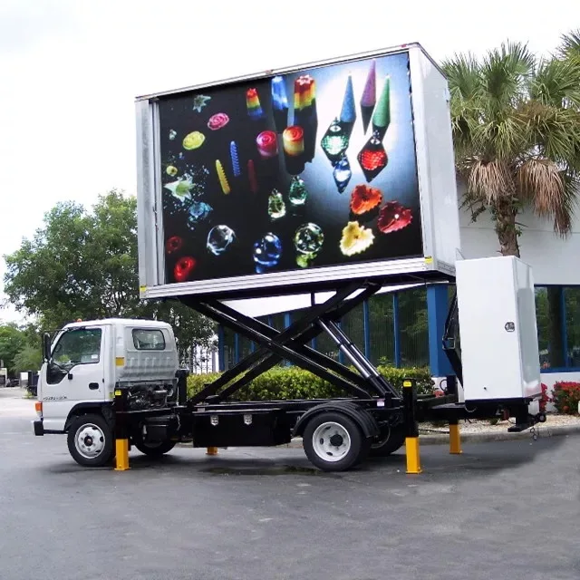Wholesale High Quality P5 LED Car Display LED Truck Advertising Display Mobile Outdoor LED Advertising Screens For Cars