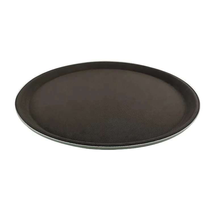 18*26inch nonslip rectangle  plastic tray large recycled plastic plates rubber serving tray for bar or restaurant&hotel supplies