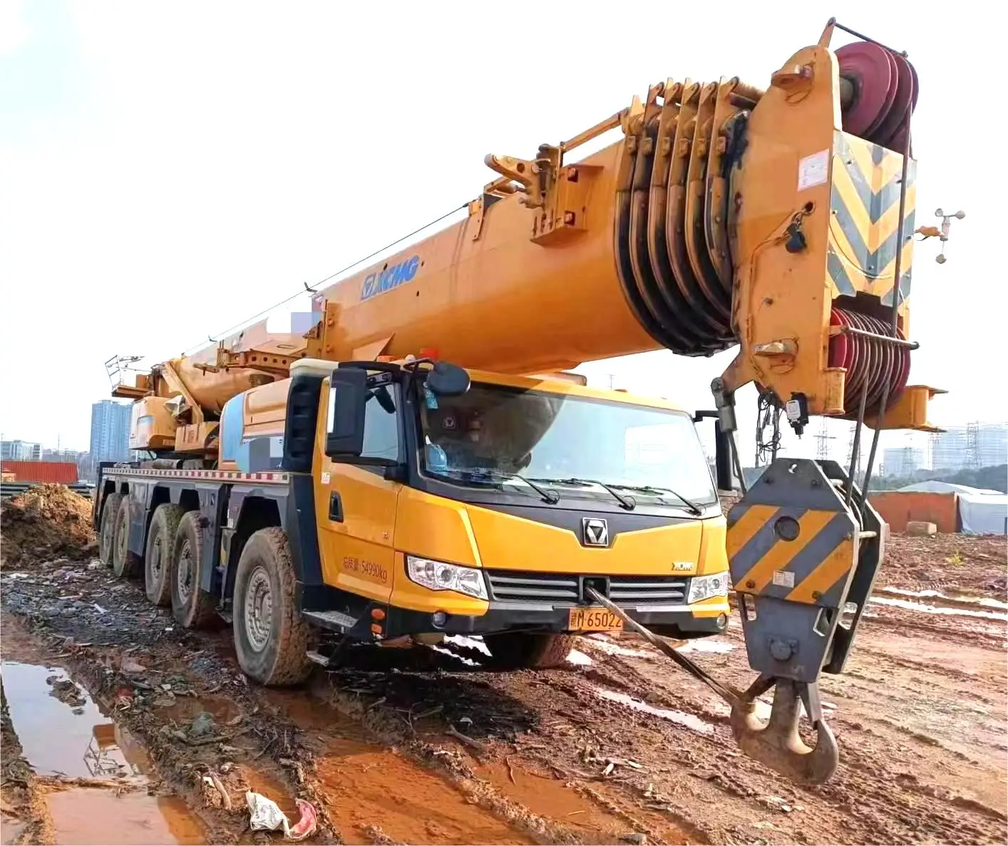 XCMG Official used 130 Ton All Terrain Crane XCA130L7 Mobile Lifting Machinery for sale