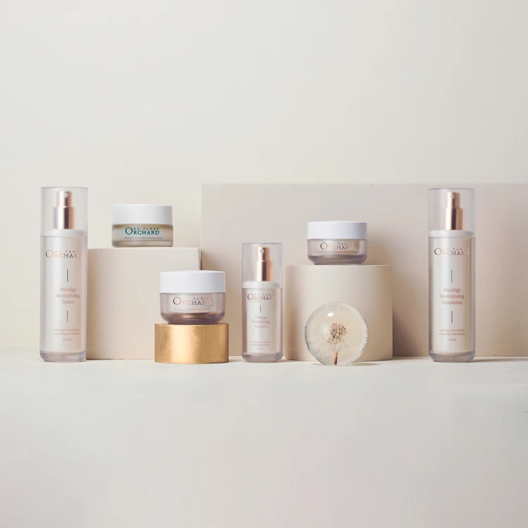 Private Label Custom Logo Skincare Kit Natural Organic Anti Aging Whitening Korean Prestige Revitalizing Skin Care Set