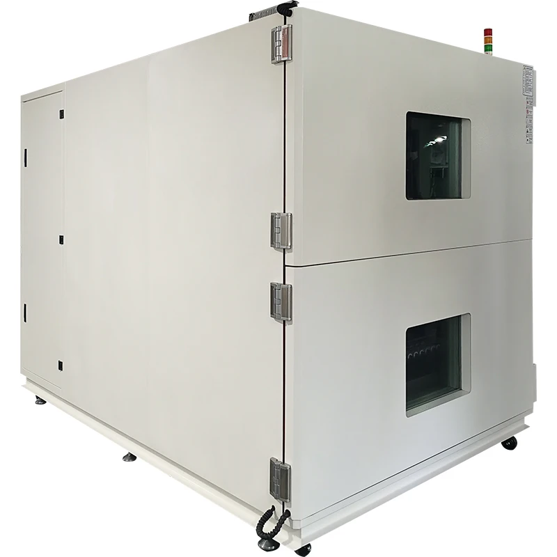 New Design Carbonization Testing Machine 2 zone Thermal Cycle  Shock Test Chamber Laboratory Testing Equipment