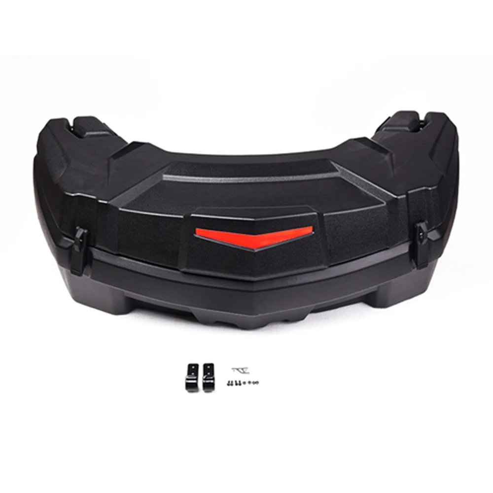 Motorcycle ATV / UTV 86L Trunk Storage 23GAL Black Cargo Box for Mavetick X3 Outlander