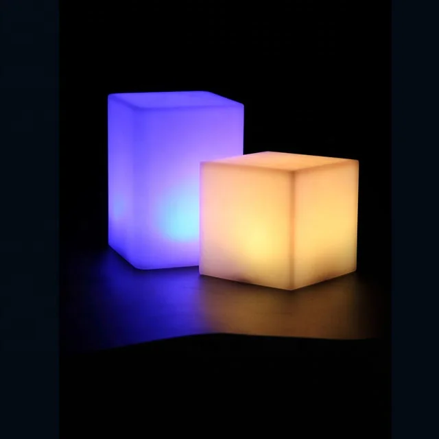 10cm 20cm 30cm 40cm 43cm 50cm 60cm 80cm wireless cube stool seat LED light