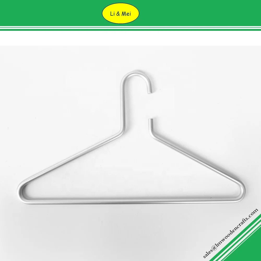 LM1009 Durable Custom Aluminum Dry Cleaner Hanger For Clothes