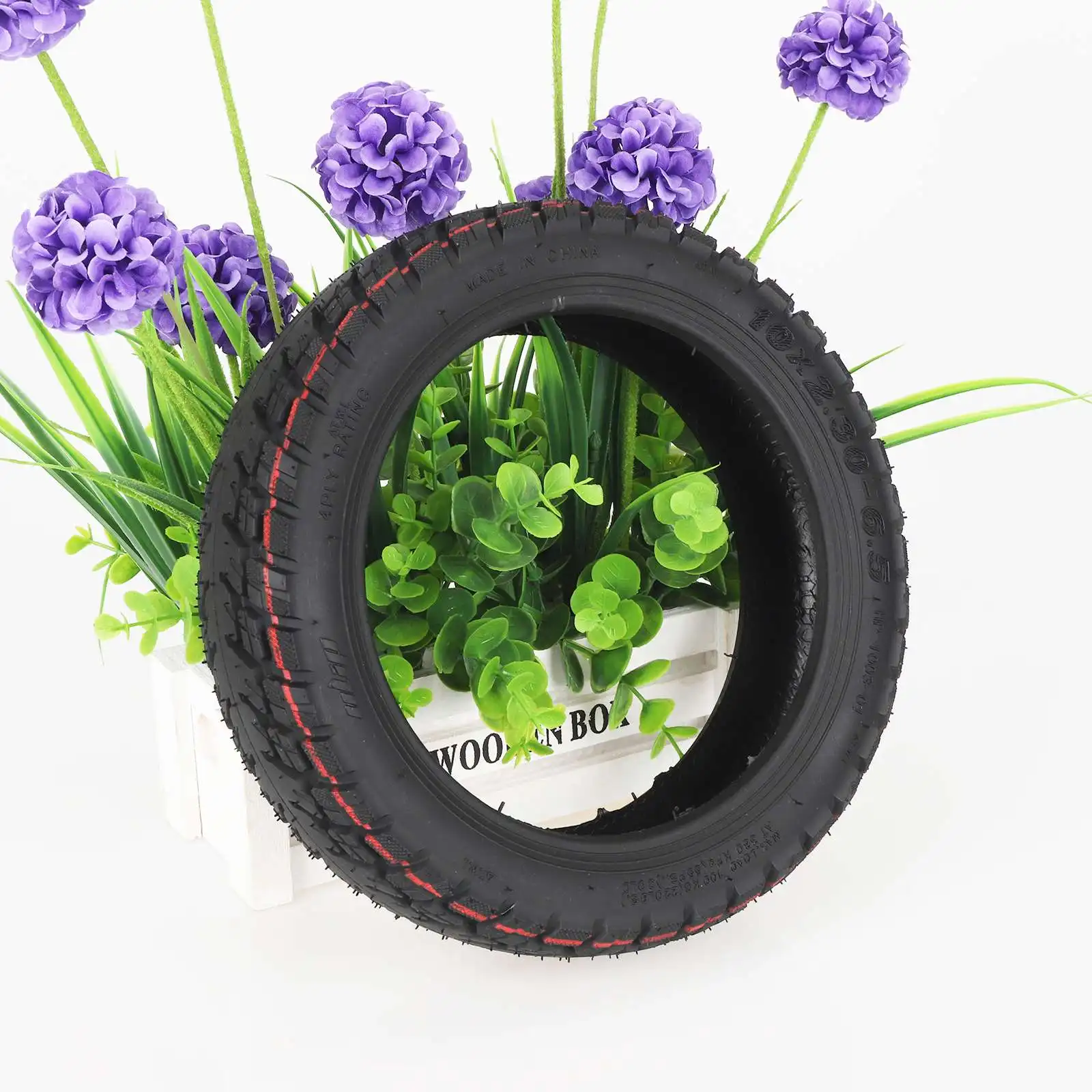 Ulip 10*2.3-6.5 Off-road Tubeless Tire for 10 inch 250*64 Xiaomi 4 Ultra Electric Scooters  Accessories and  Parts Tire Repair