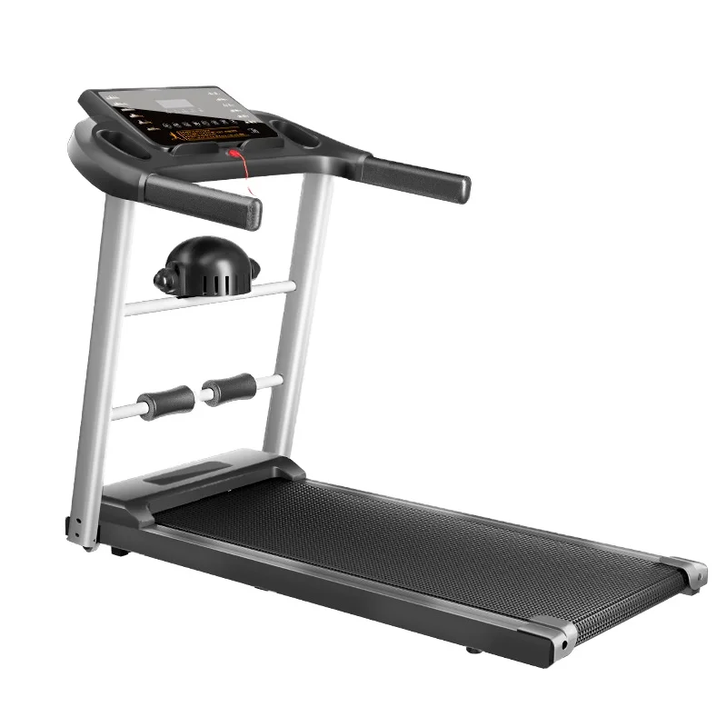 Складное фитнес-оборудование, электрическая беговая машина с ЖК-экраном, беговая дорожка для домашнего использования с низким уровнем шума
