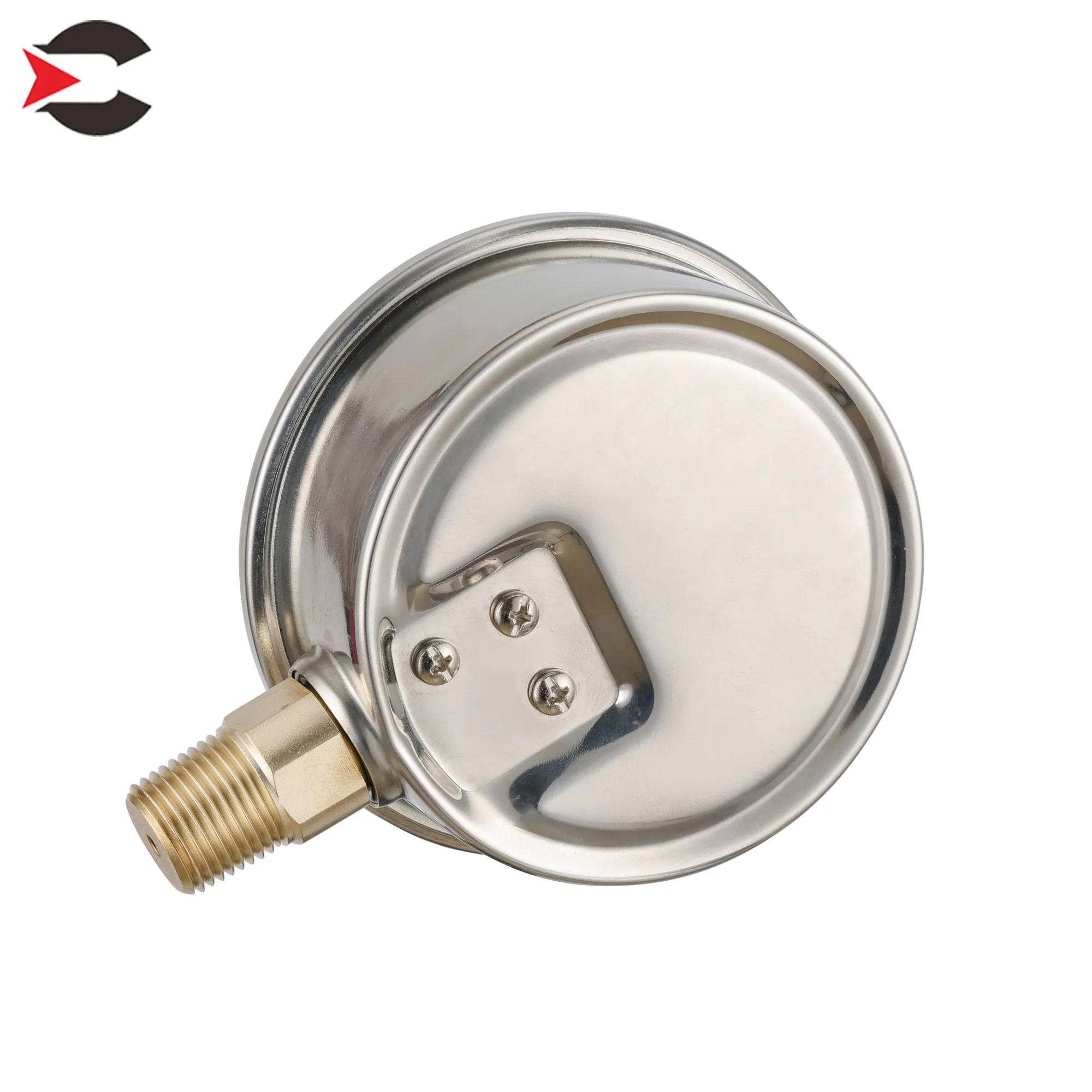 High Quality Lpg Gas Low Pressure Gauge Measuring Instruments 4inch Large Panel 1.5% Precise Gas Hydraulic Manometer