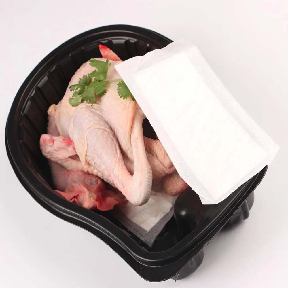 Biodegrad Absorb Wholesale Blood Paper Absorbent Meat Pad